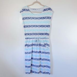 Sonoma Lifestyle Aztec Print Summer Sleeveless Women’s Size M Cotton Tank Dress